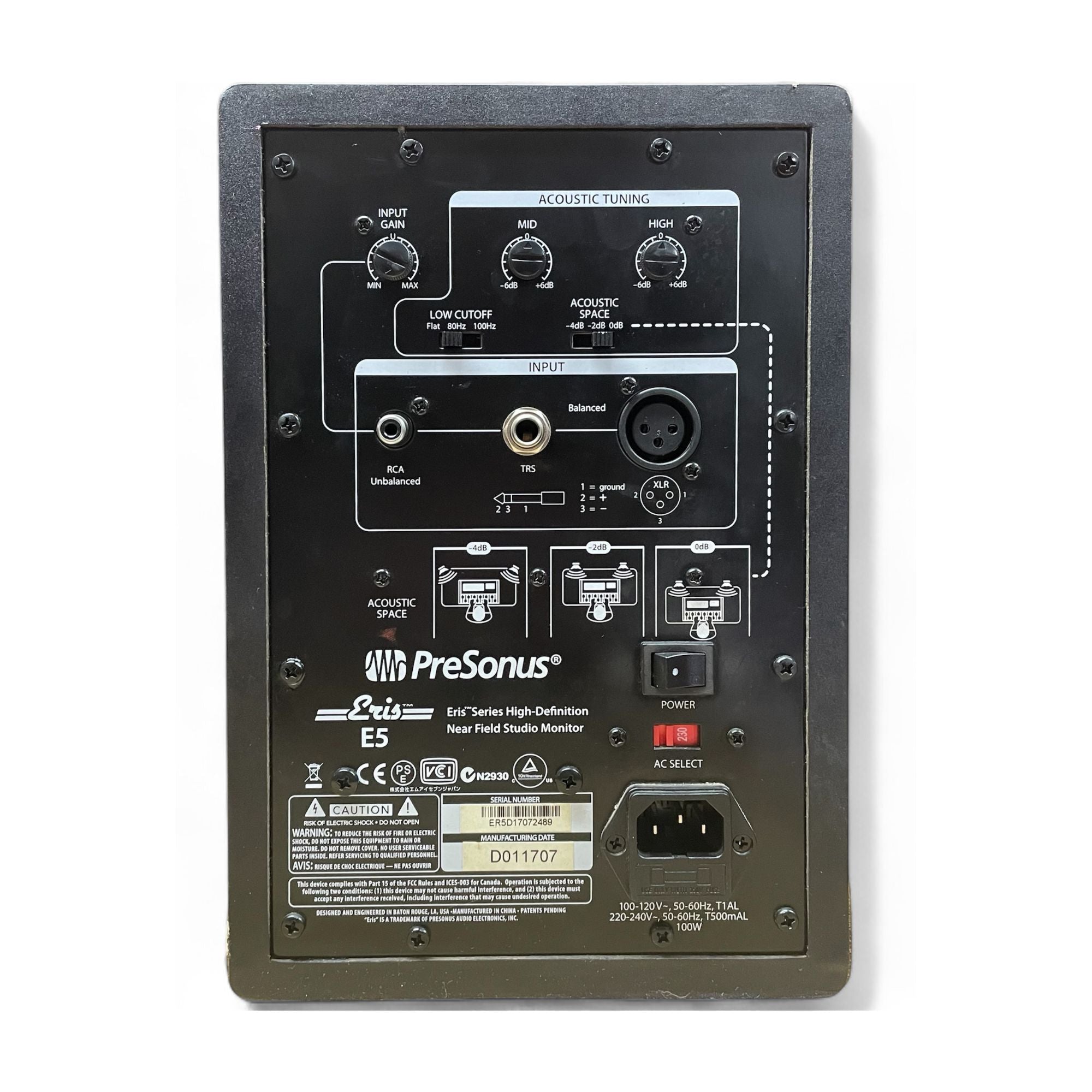 Presonus Par Monitores de Estudio 5" ERISE5