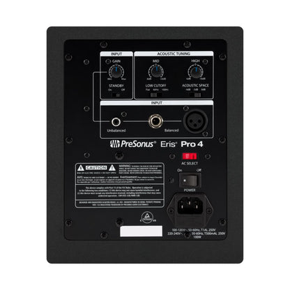 Presonus ERISPRO4 Monitor de Estudio Coaxial Activo de 4"