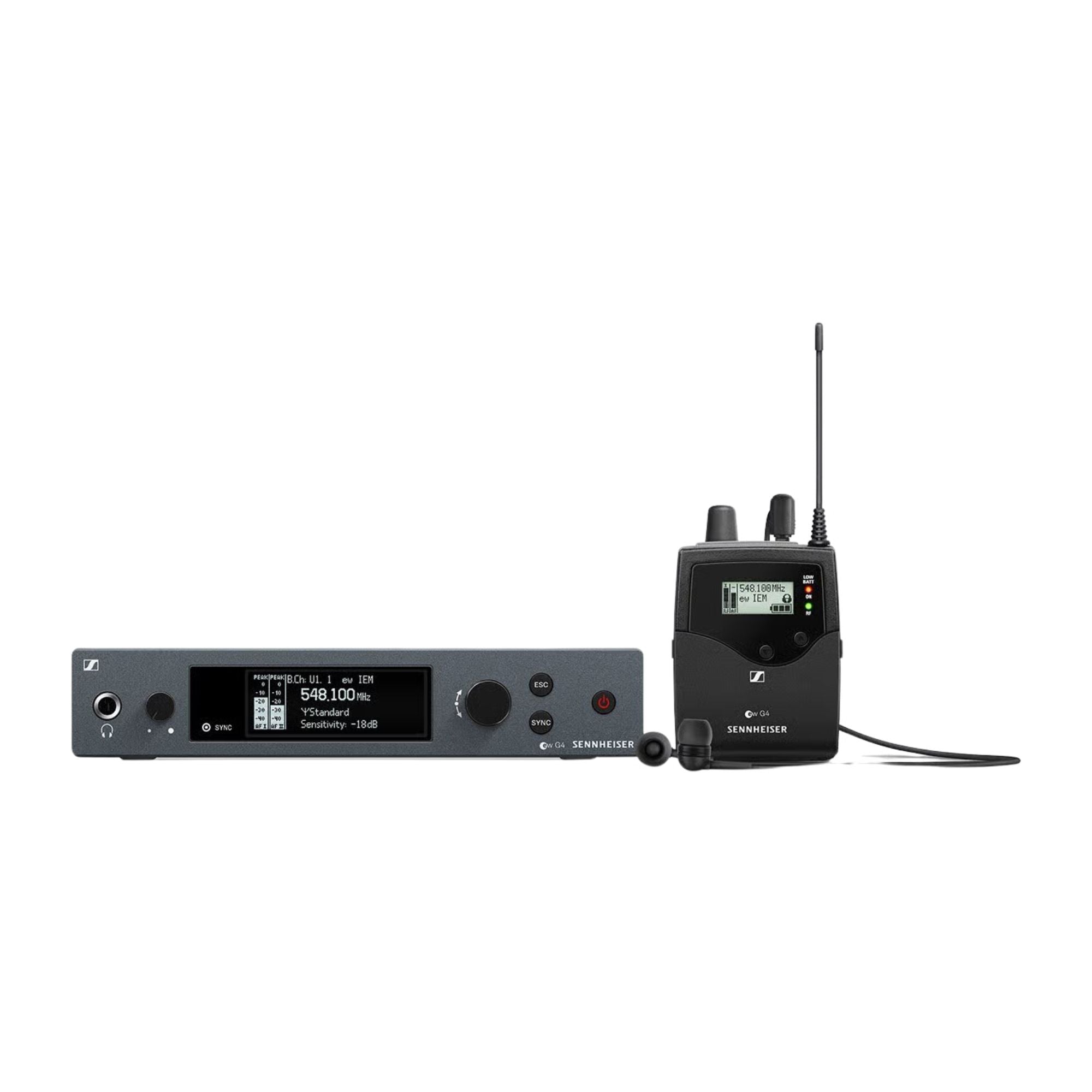 Sennheiser EW IEM G4-A Sistema Inalambrico de Monitoreo