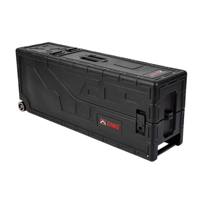 Enki X2 Case Vertical Rígido de Doble Capacidad para Guitarra Eléctrica Black