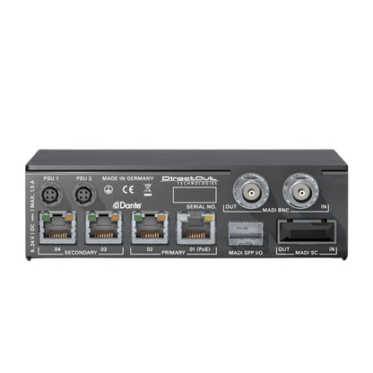 DirectOut EXBOX.MD Convertidor Dante/MADI 64 Canales con FastSRC y EARS
