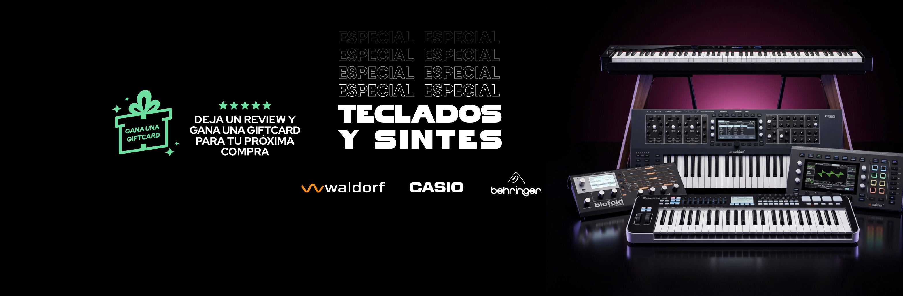 Especial Teclados y Sintetizadores 2026