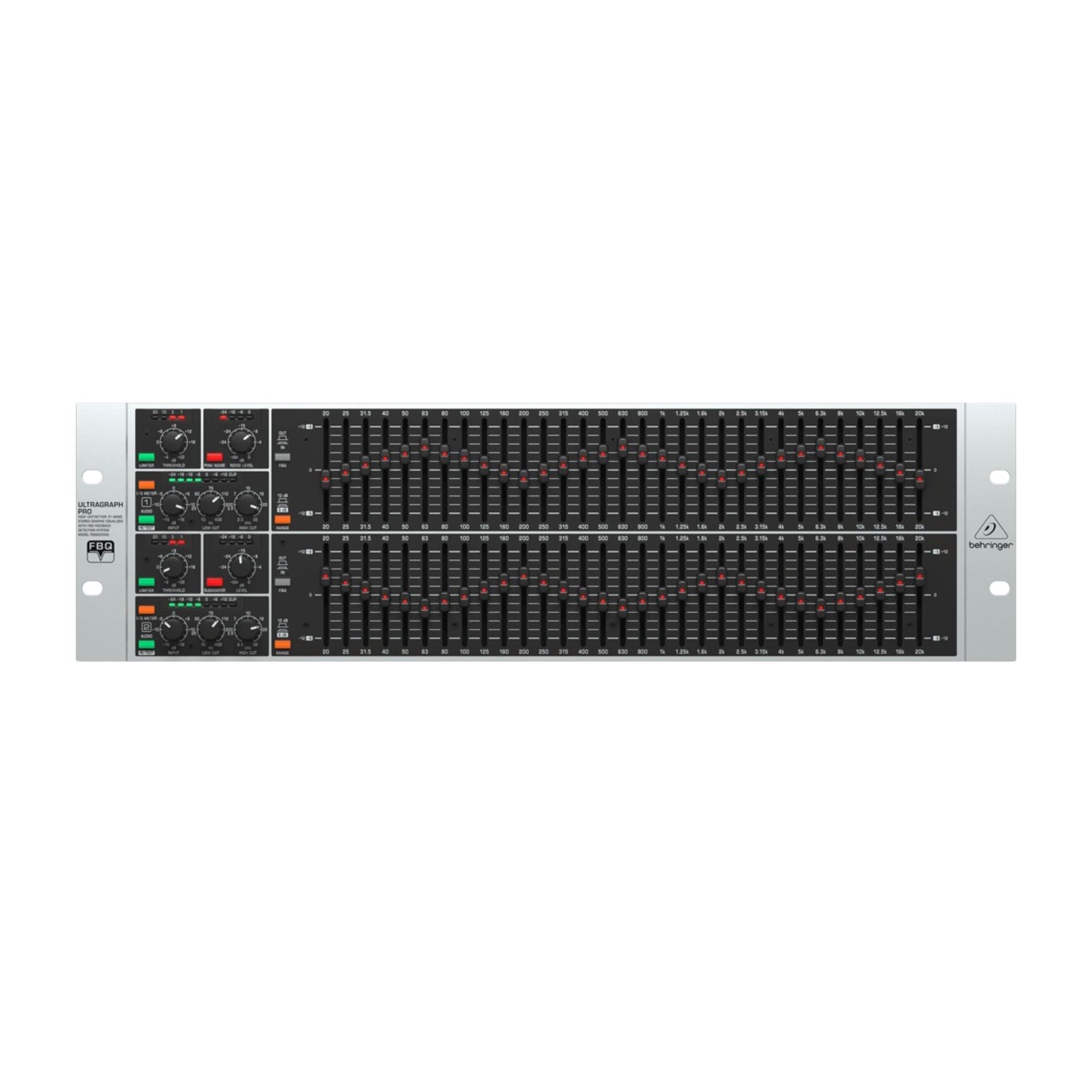 Behringer ULTRAGRAPH PRO FBQ6200HD Ecualizador Grafico 31 Bandas Estereo