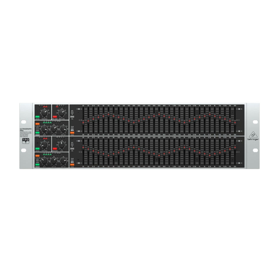 Behringer ULTRAGRAPH PRO FBQ6200HD Ecualizador Grafico 31 Bandas Estéreo