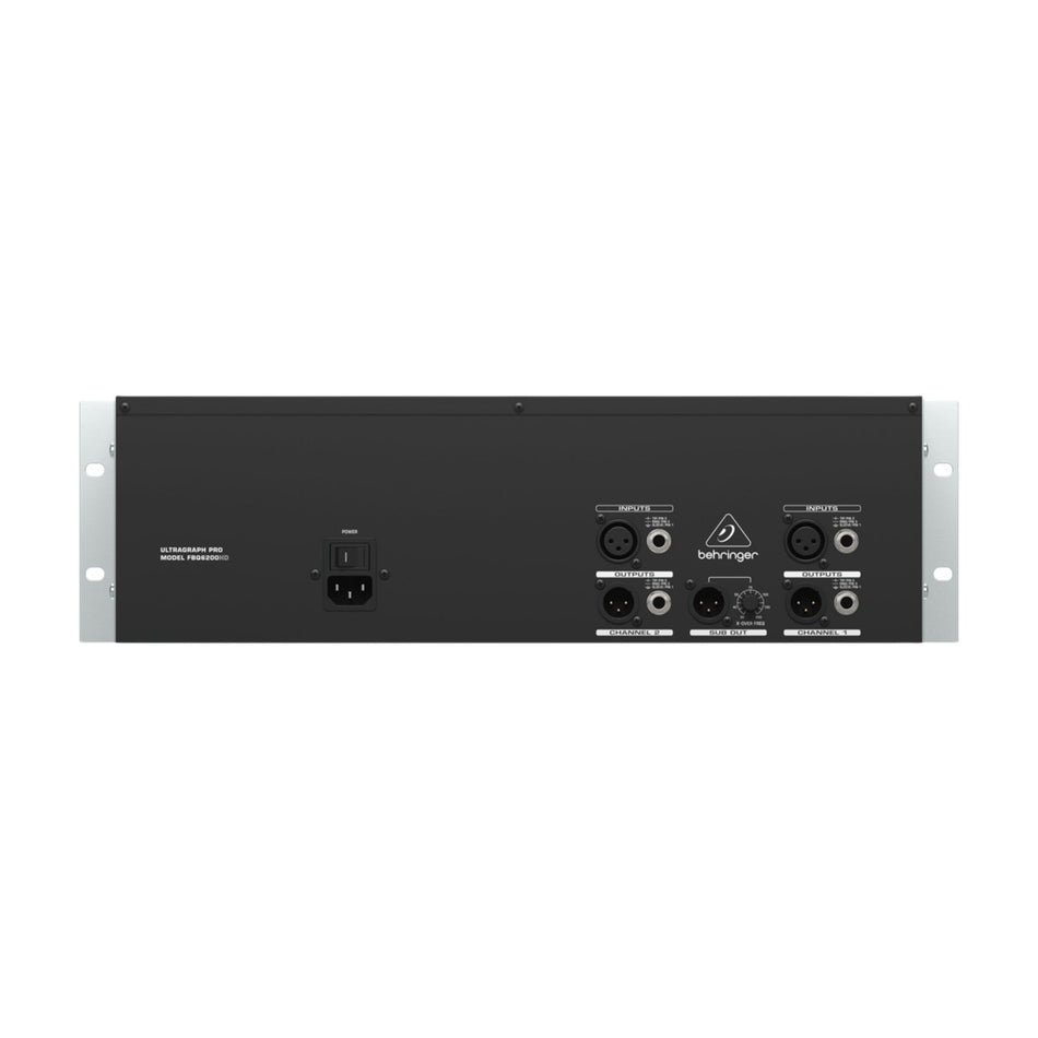 Behringer ULTRAGRAPH PRO FBQ6200HD Ecualizador Grafico 31 Bandas Estéreo