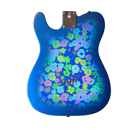 Fender Guitarra Eléctrica 6 Cuerdas Telecaster Woodstock 69 Blue Flower