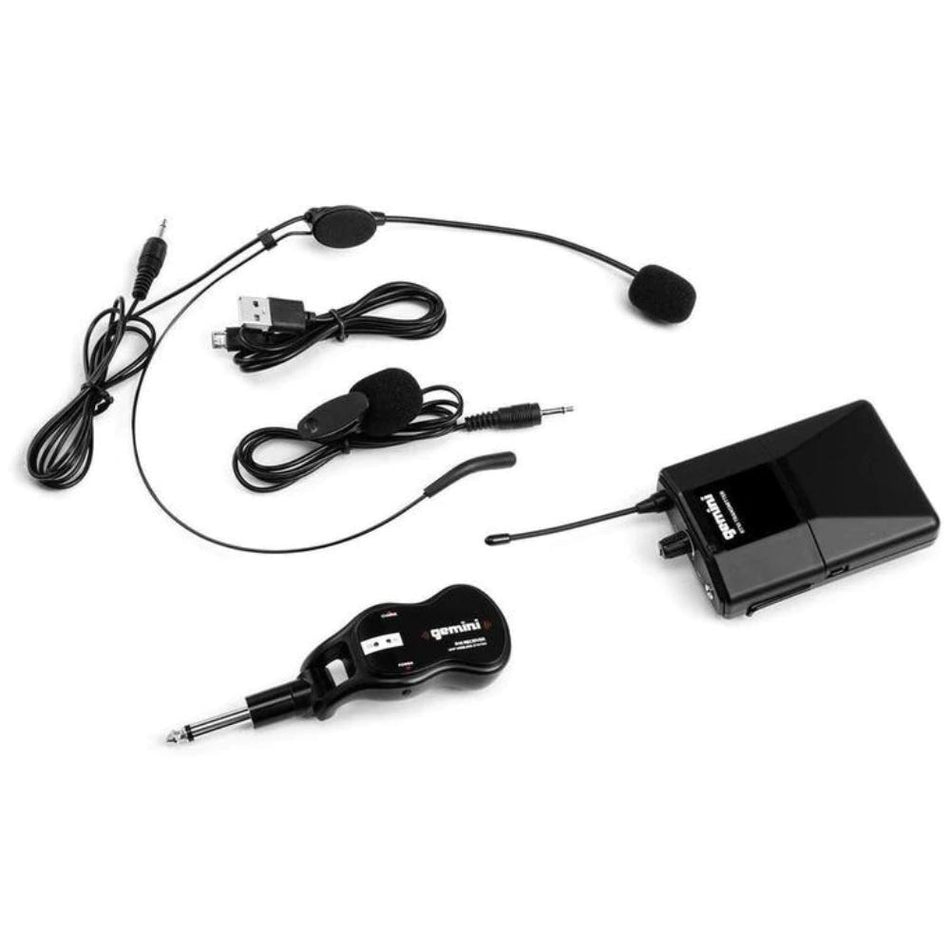 Gemini GMU-HSL100 Sistema Inalámbrico Combo UHF