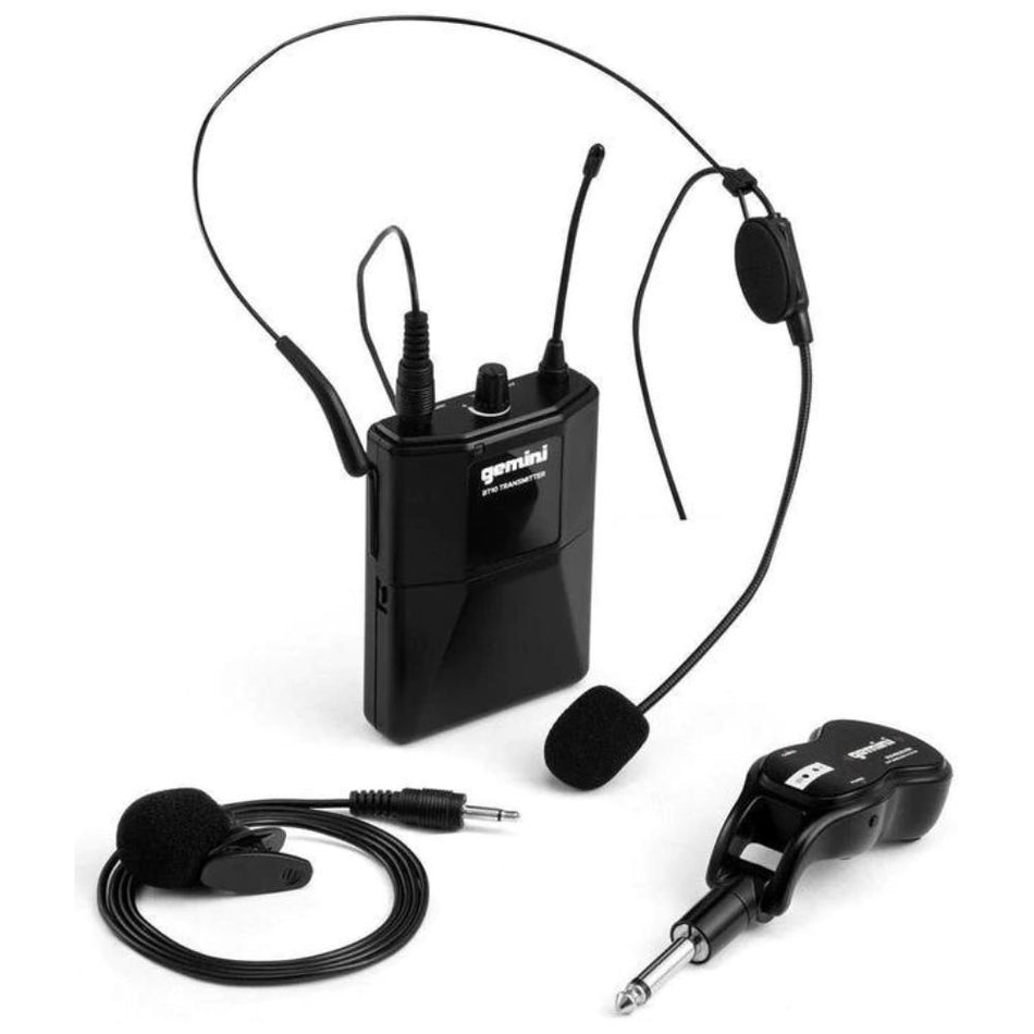 Gemini GMU-HSL100 Sistema Inalámbrico Combo UHF