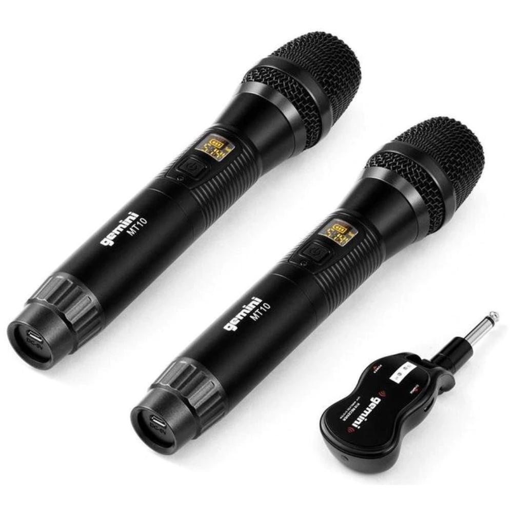 Gemini GMU-M200 Sistema Inalambrico Mano UHF Doble