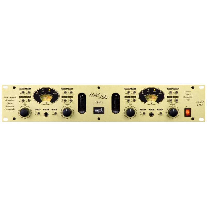 SPL GOLDMIKEMK2 Preampliificador de Microfono 2 Canales