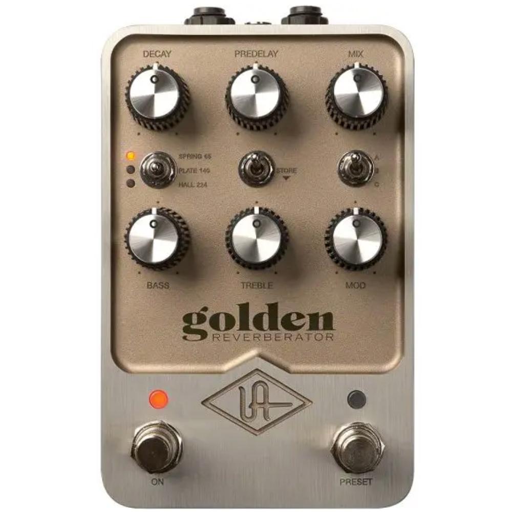 Universal Audio GPMGOLD Pedal UAFX MAX Preamplificador y Compresor Dual