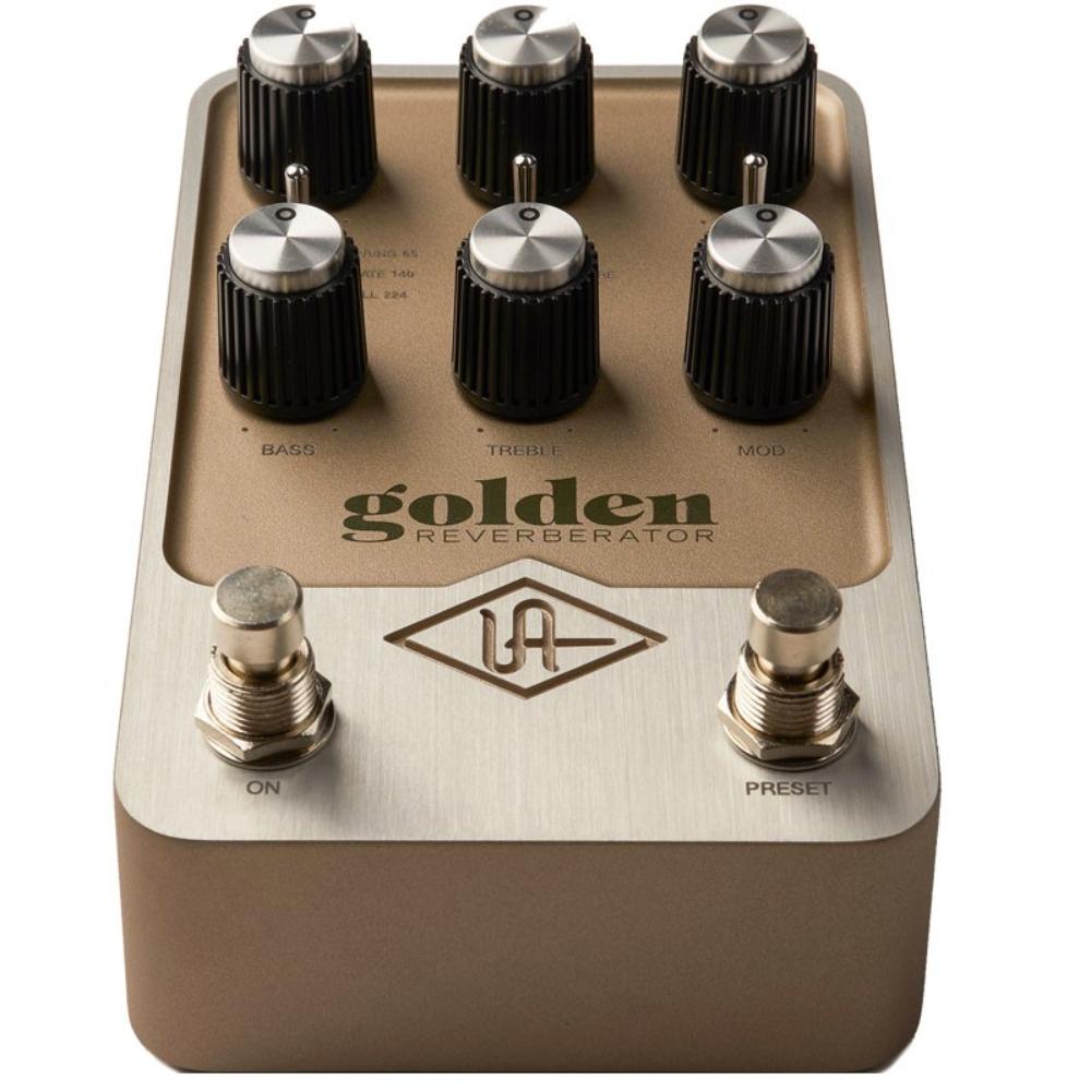 Universal Audio GPMGOLD Pedal UAFX MAX Preamplificador y Compresor Dual