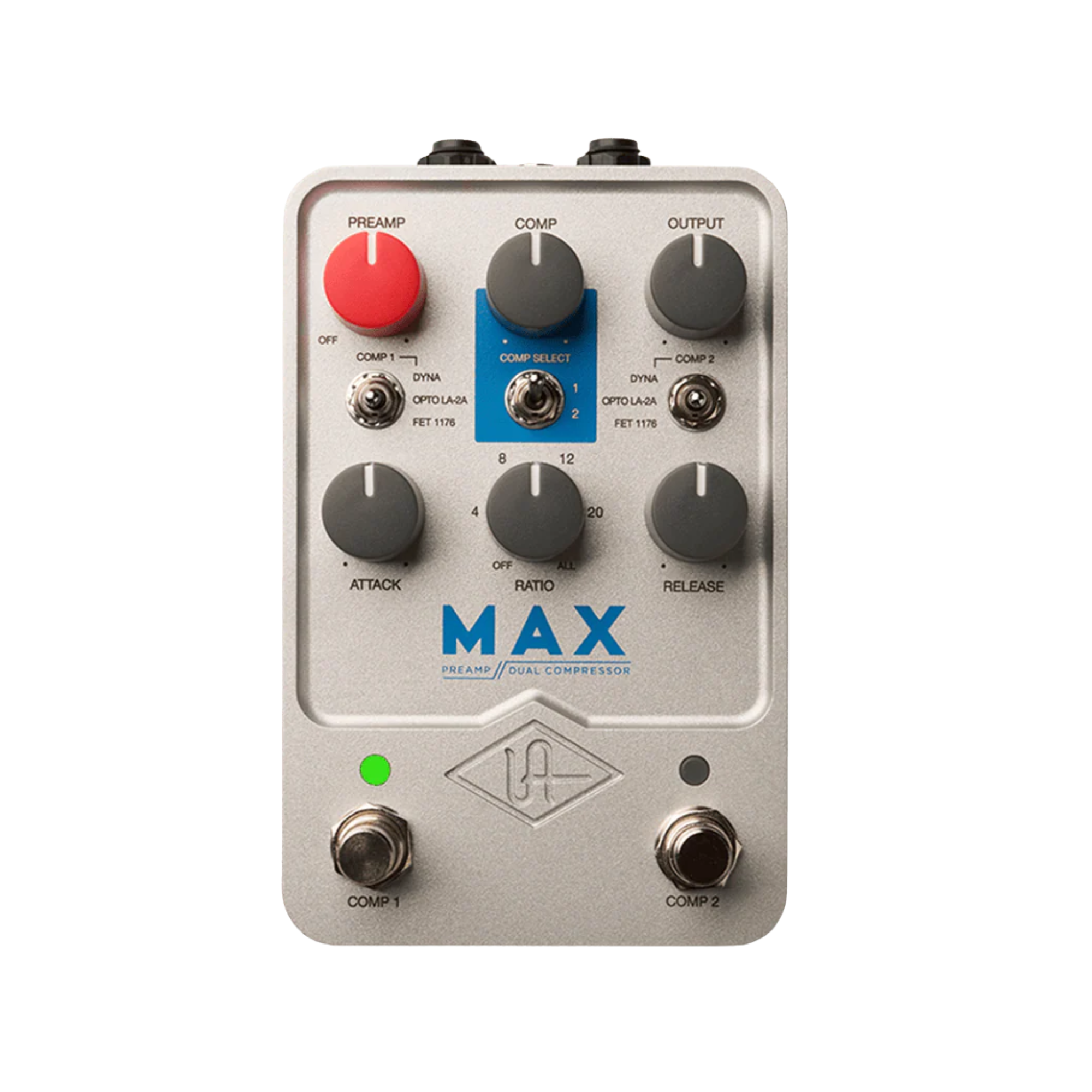 Universal Audio GPMMAX Pedal UAFX MAX Preamplificador y Compresor Dual