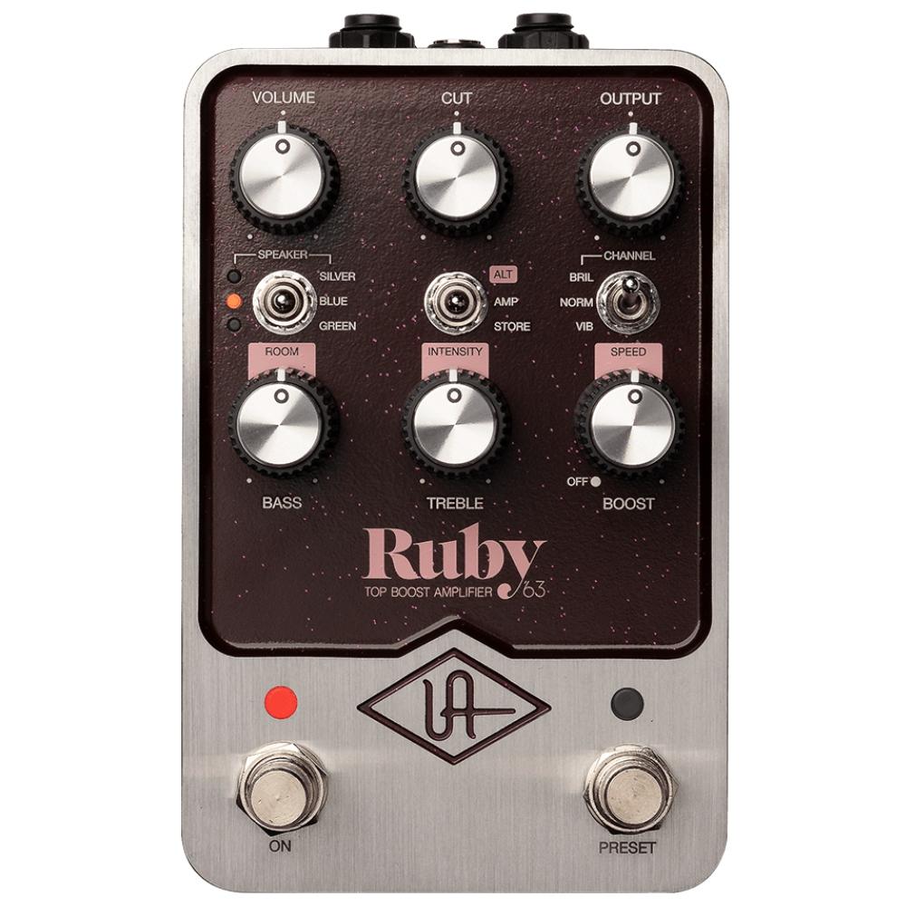 Universal Audio GPMRUBY Pedal UAFX Ruby`63 Boost Amplifier