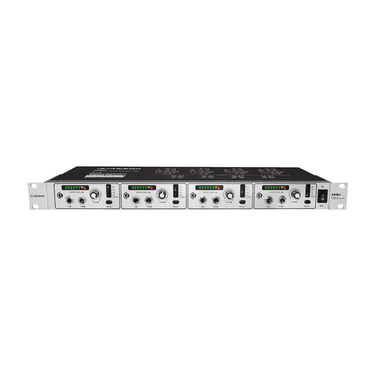 Alctron H4N Amplificador de Audífonos 4 Canales