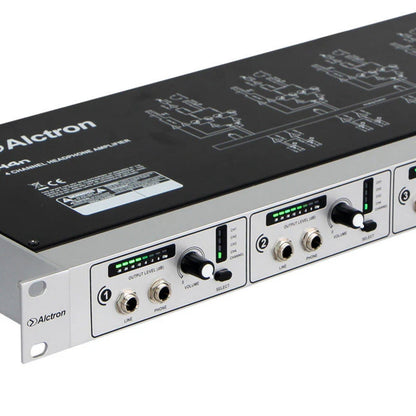 Alctron H4N Amplificador Audifonos 4 Canales
