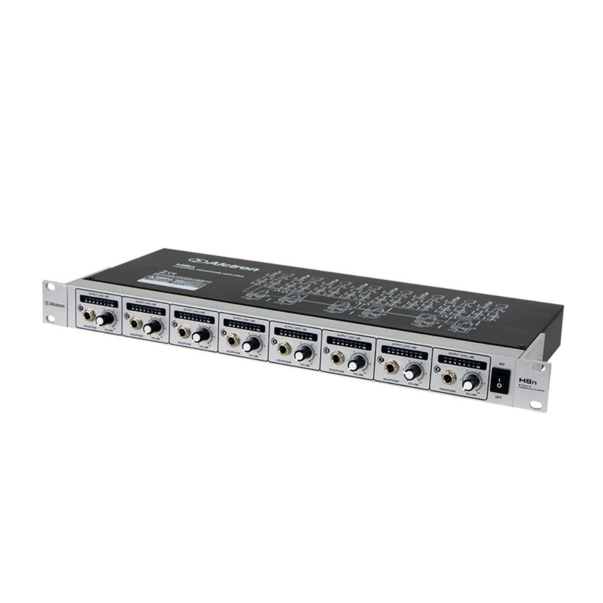 Alctron H8N Amplificador de Audífonos 8 Canales