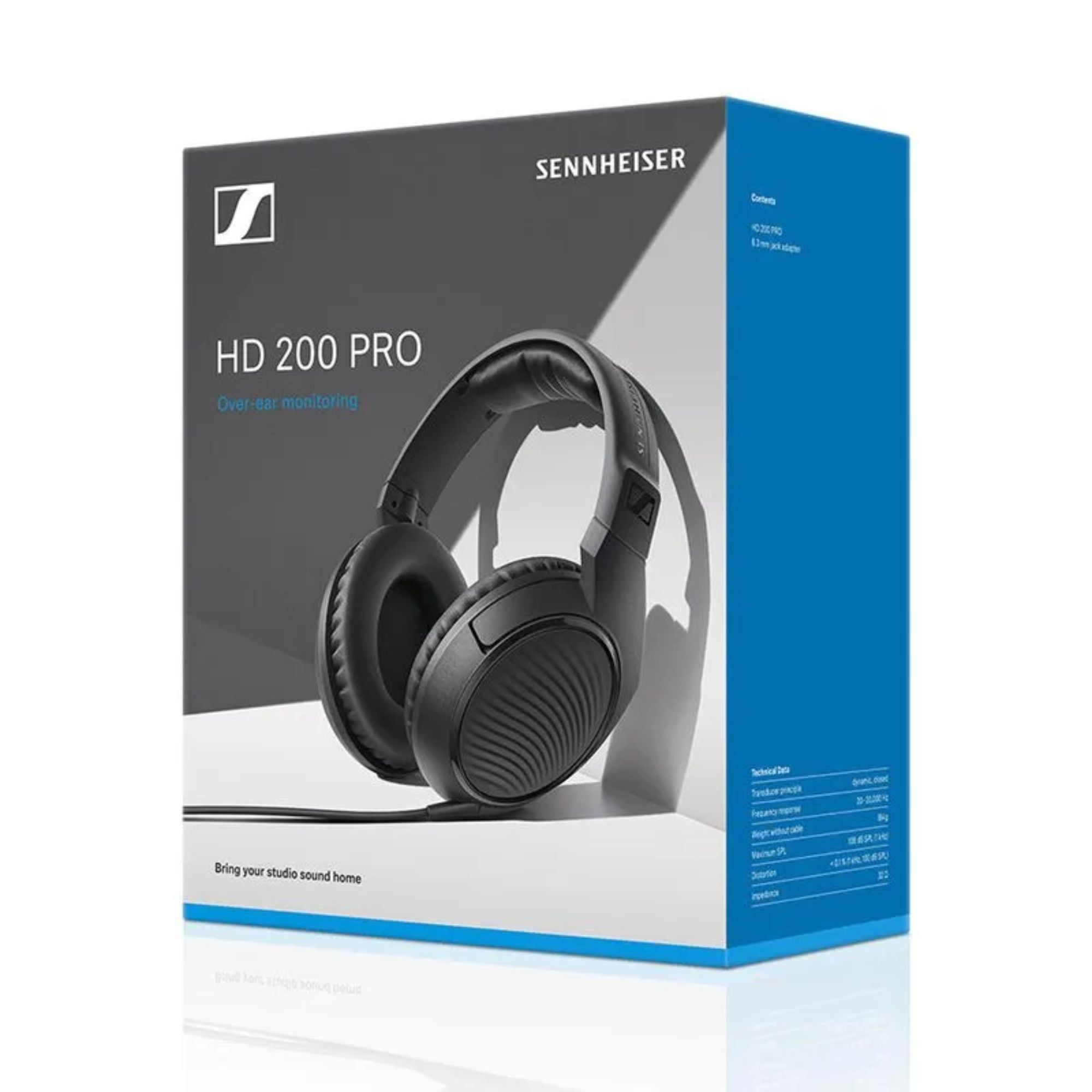 Sennheiser HD 200 PRO Audífonos de Estudio Cerrados Circumaurales