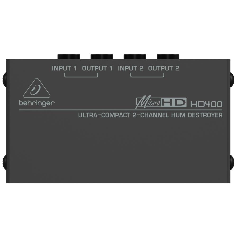 Behringer HD400B Procesador de Audio Eliminador de ruidos y zumbidos