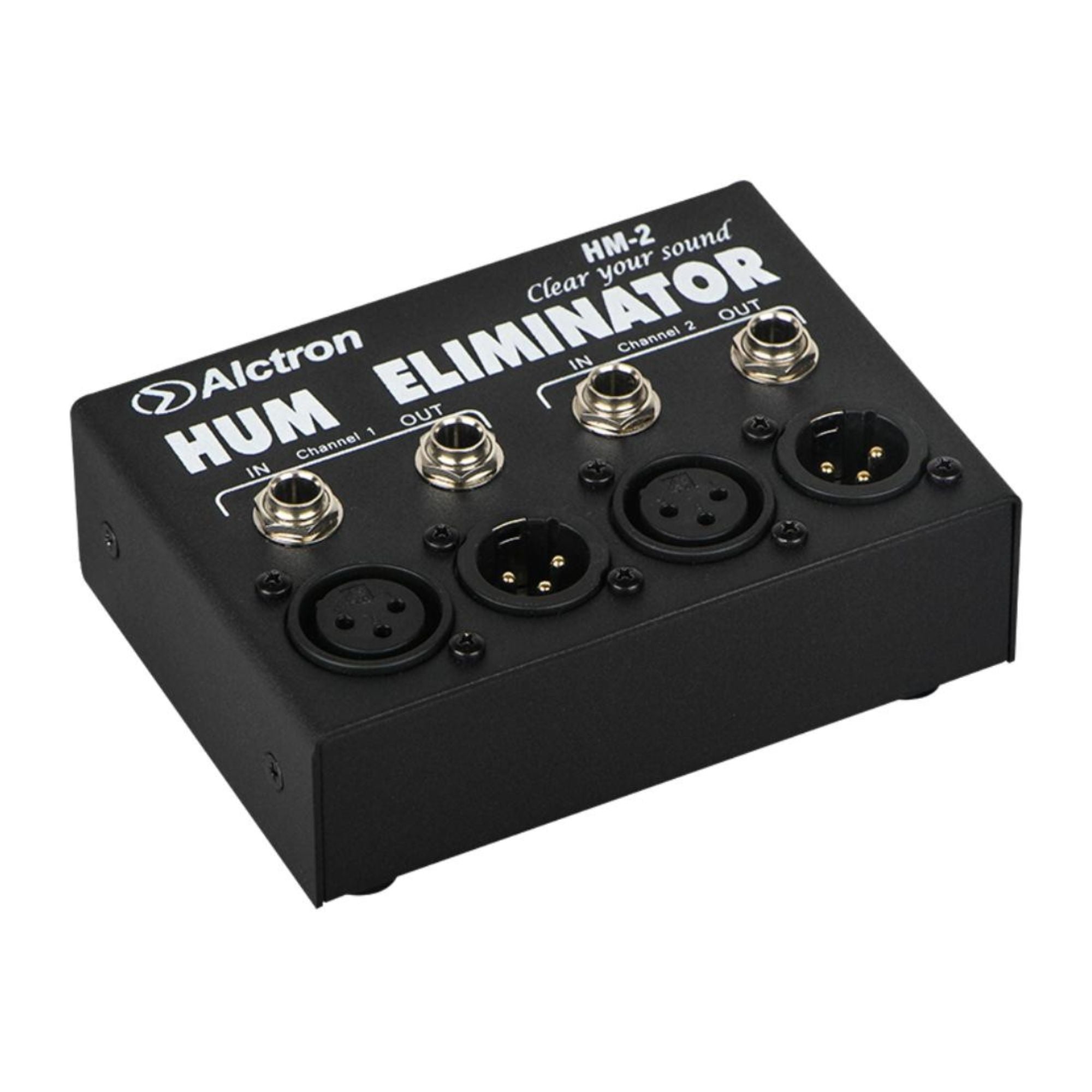 Alctron HM2 Procesador de Audio Eliminador de ruidos y zumbidos