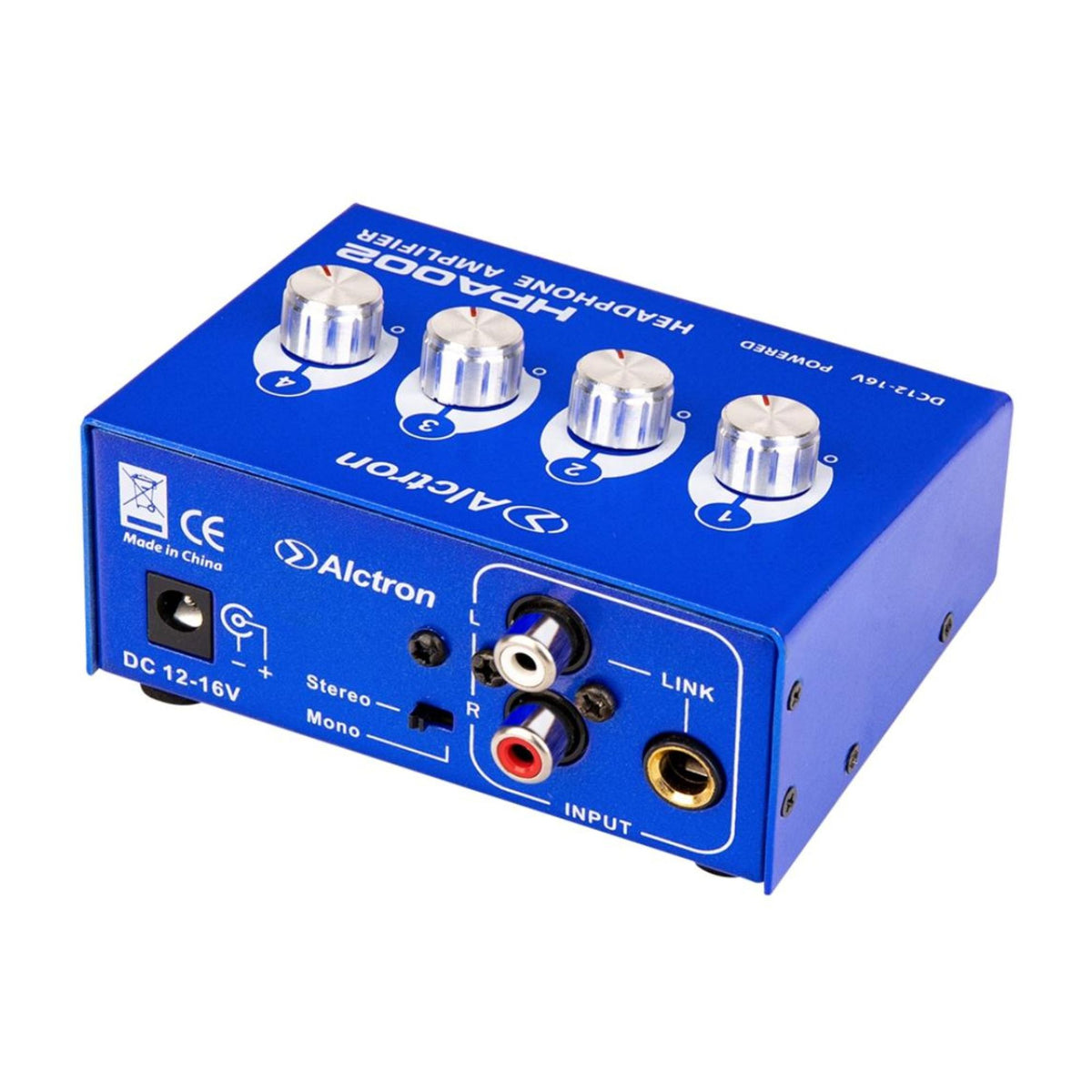 Alctron HPA002 Amplificador de Audífonos 4 Canales