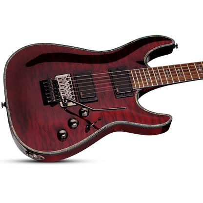 Schecter Hellraiser C-1 FR Black Cherry Guitarra Eléctrica 6 cuerdas FR