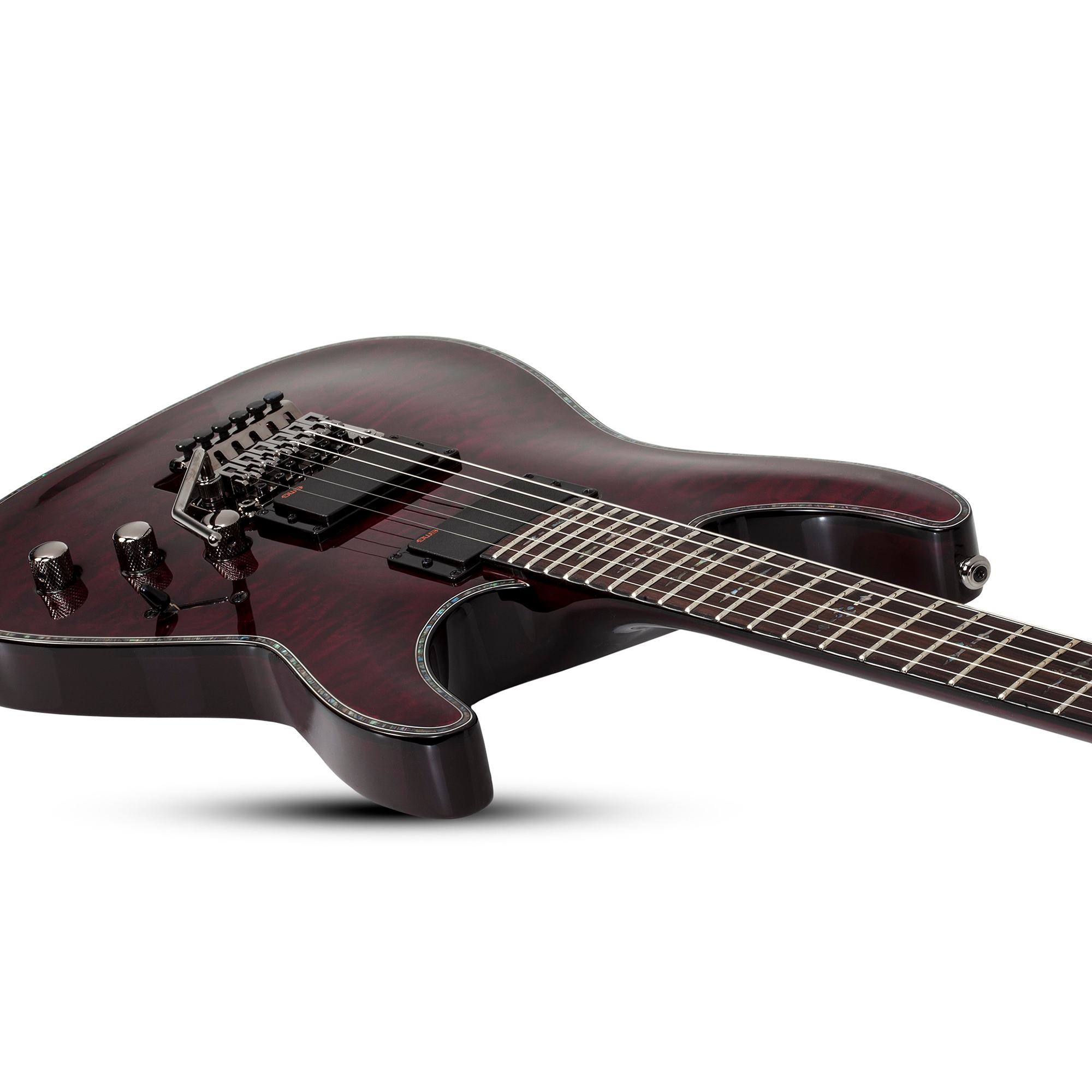 Schecter Hellraiser C-1 FR Black Cherry Guitarra Eléctrica 6 cuerdas FR