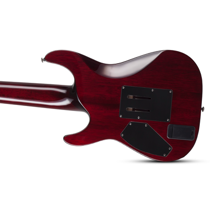 Schecter Hellraiser C-8 FR Black Cherry Guitarra Eléctrica 8 cuerdas FR