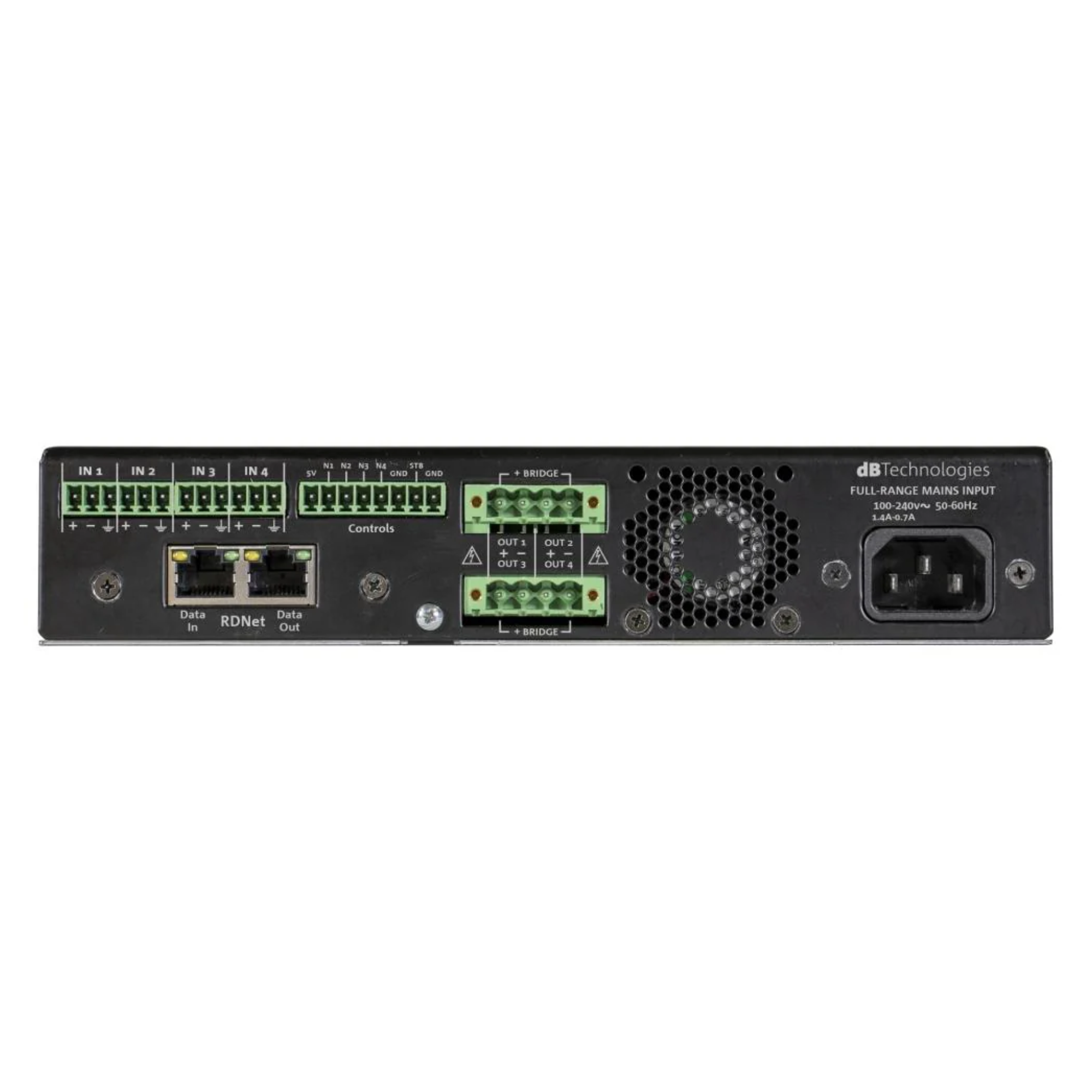 dB Technologies IA504R Amplificador de Línea con RDNet