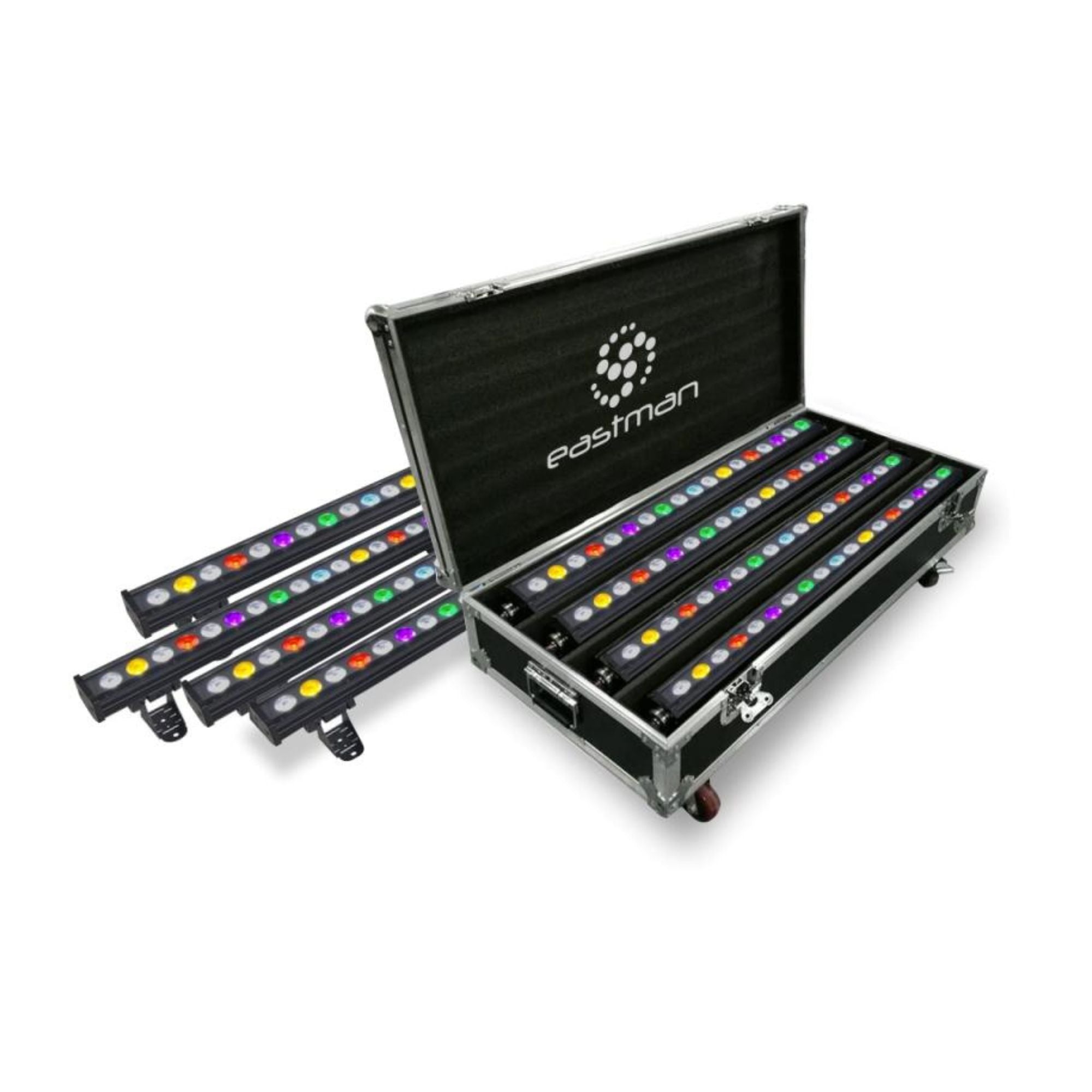 Eastman 8 Bar Led Wall Washer + Flightcase IGNITEBARII
