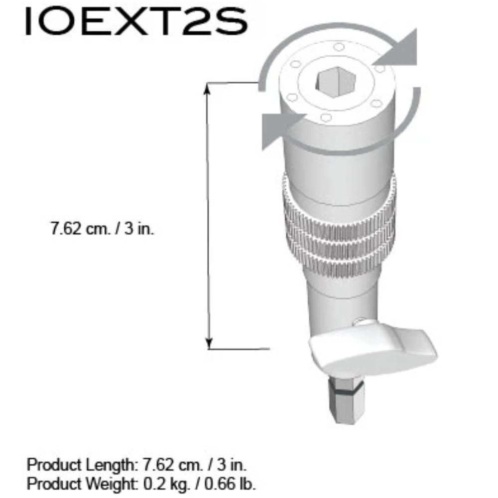 Triad-Orbit iO-EXT2S Extensión Gitatoria iO 2''