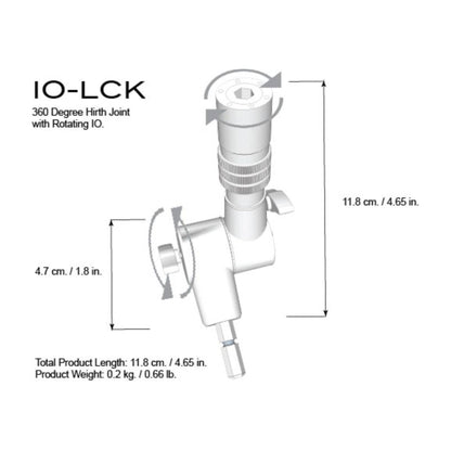Triad-Orbit iOLCK Adaptador Giratorio con Bloqueo