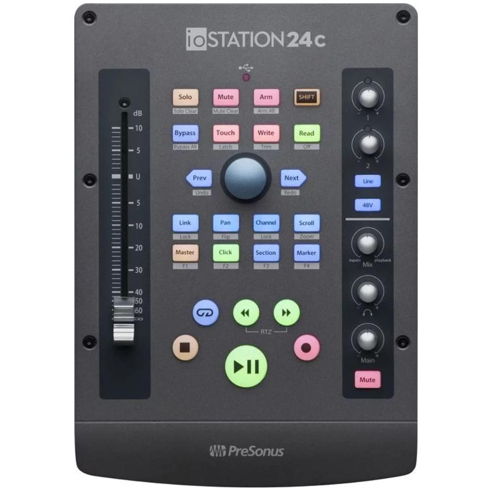 Presonus ioSTATION 24C Interfaz de Audio y Superficie de Control