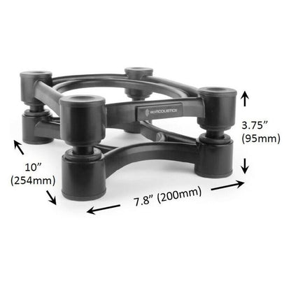 Iso Acoustics ISO-L8R200 Soporte Monitor de Estudio Grande (Par)