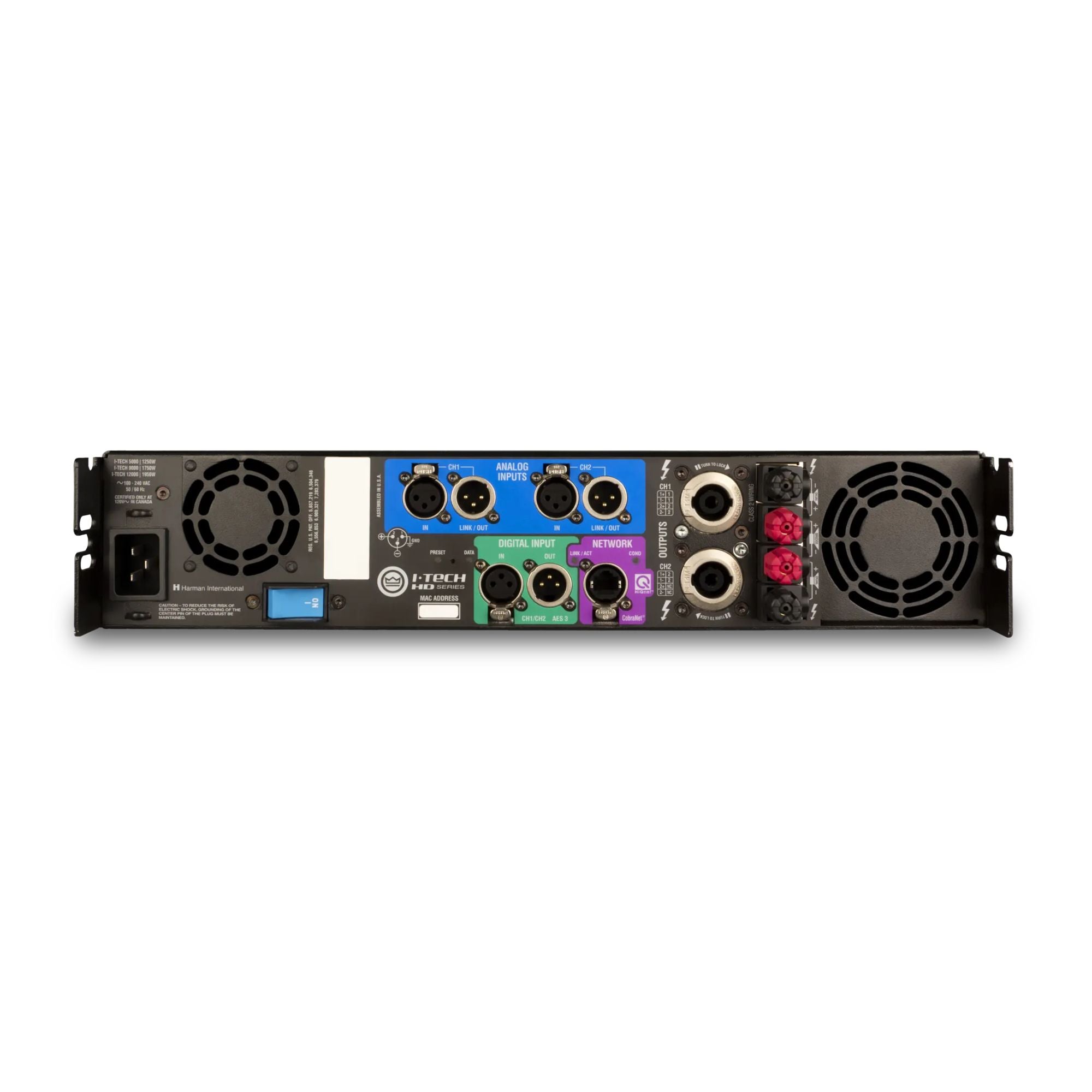 Crown Amplificador de Potencia 3500W / 2 Canales
