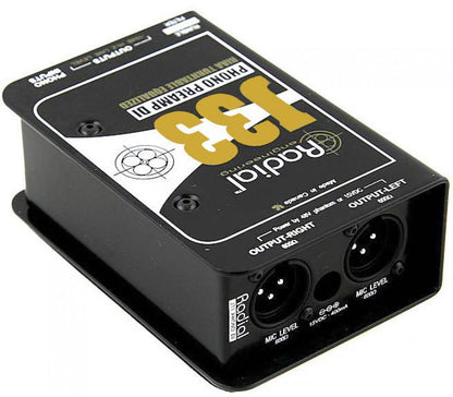 Radial J33 Caja Directa Preamp - 2 Canales