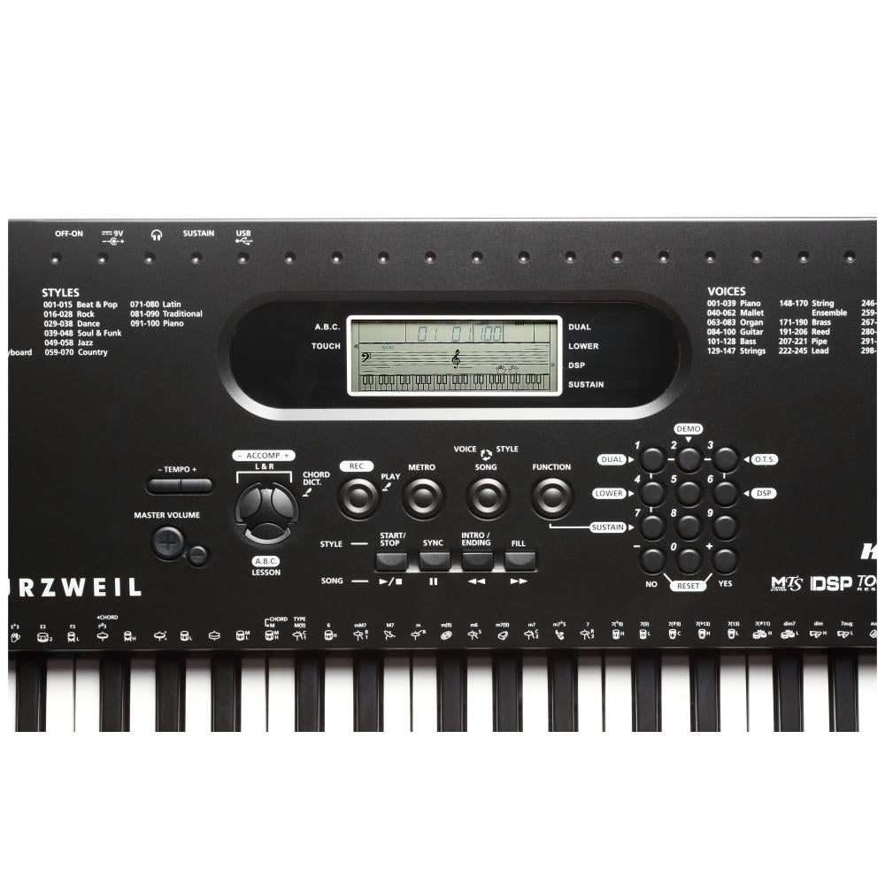 Kurzweil KP70 Teclado Arranger 61 Teclas