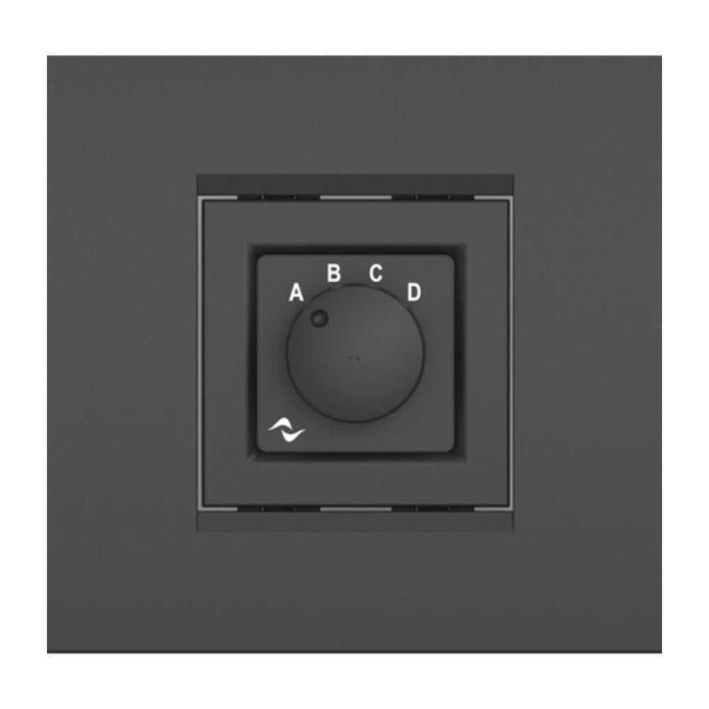 Powersoft KT000363 Selector de Control WMP Square Negro