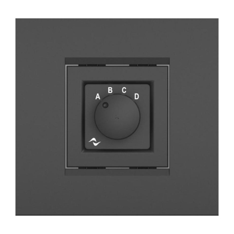 Powersoft KT000363 Selector de Control WMP Square Negro