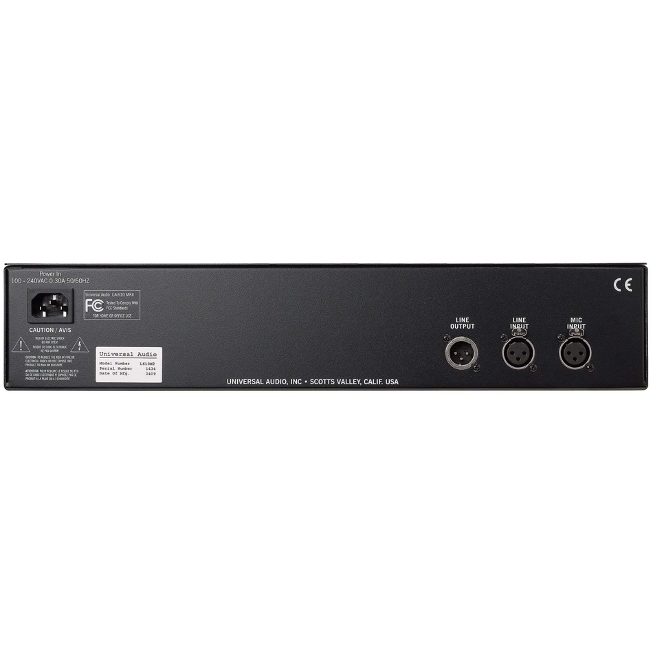 Universal Audio LA-610 Preamplificador de Micrófono a Tubo