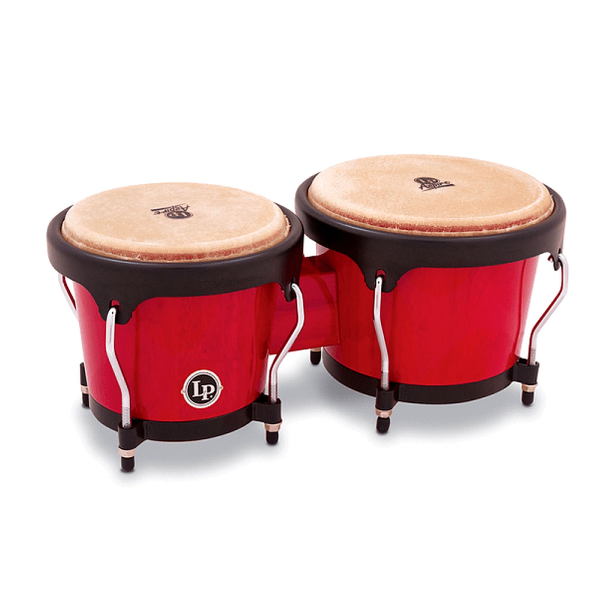 Latin Percussion LPA601RW Bongo Aspire 6-3/4" y 8" Red Wood