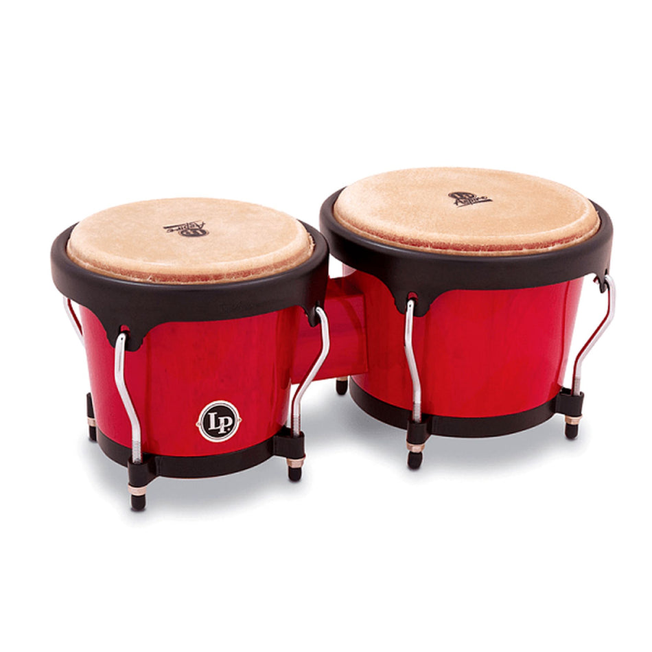 Latin Percussion LPA601RW Bongo Aspire 6-3/4" y 8" Red Wood