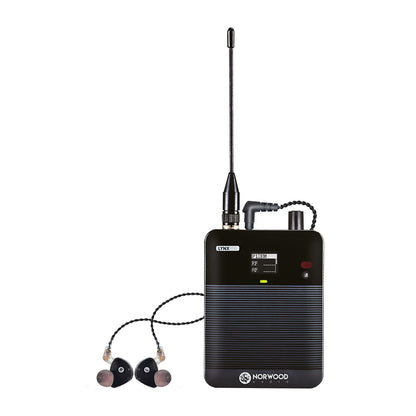 Norwood LYNX100 Sistema Inalámbrico Monitoreo In-ear