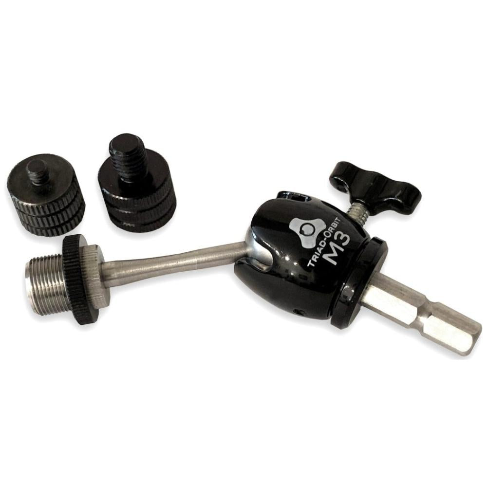 Triad-Orbit M3T Adaptador Universal Micrófono Largo con Suspension Shockmount