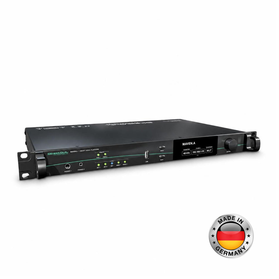 DirectOut MAVEN.A Procesador de Audio Digital Modular con DSP y conver