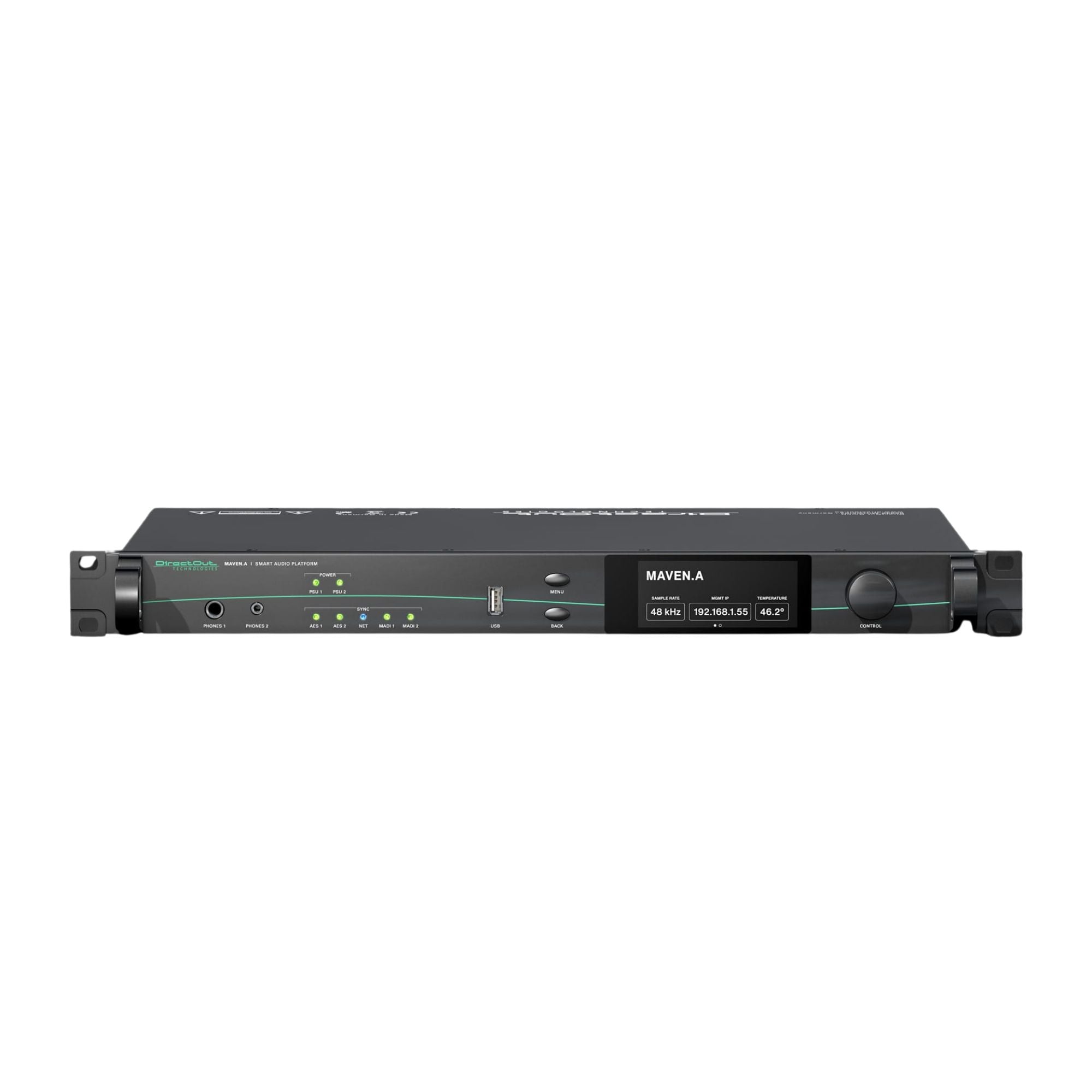 DirectOut MAVEN.A Procesador de Audio Digital Modular con DSP y conversión integrada + Licencia Essential
