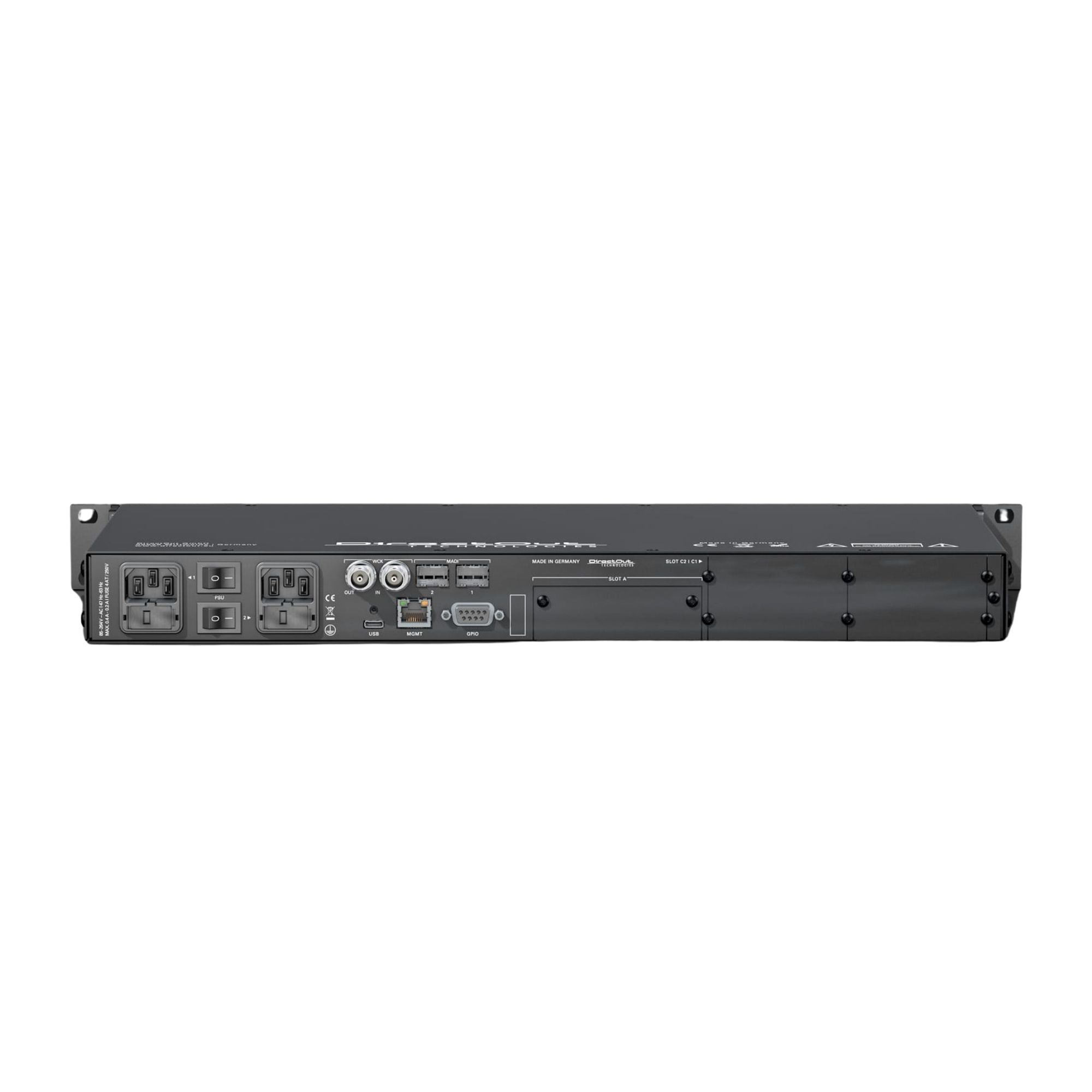 DirectOut MAVEN.A Procesador de Audio Digital Modular con DSP y conversión integrada + Licencia Essential