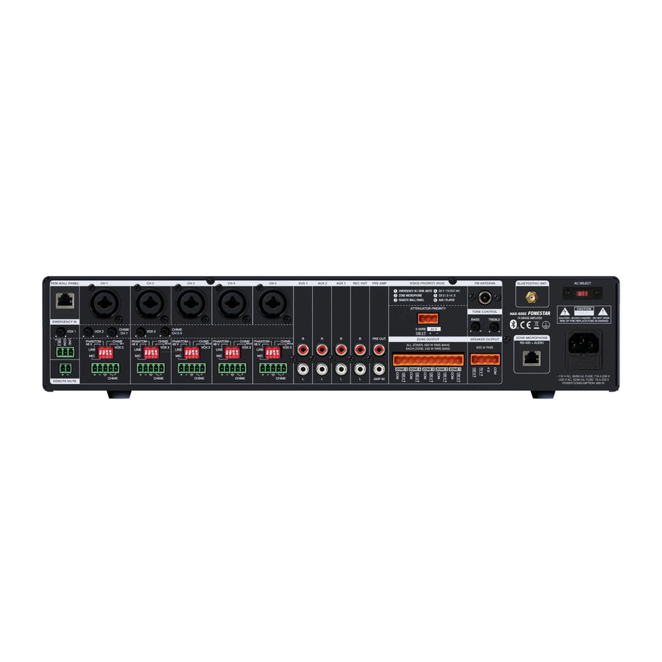 Fonestar Amplificador de potencia 600W RMS