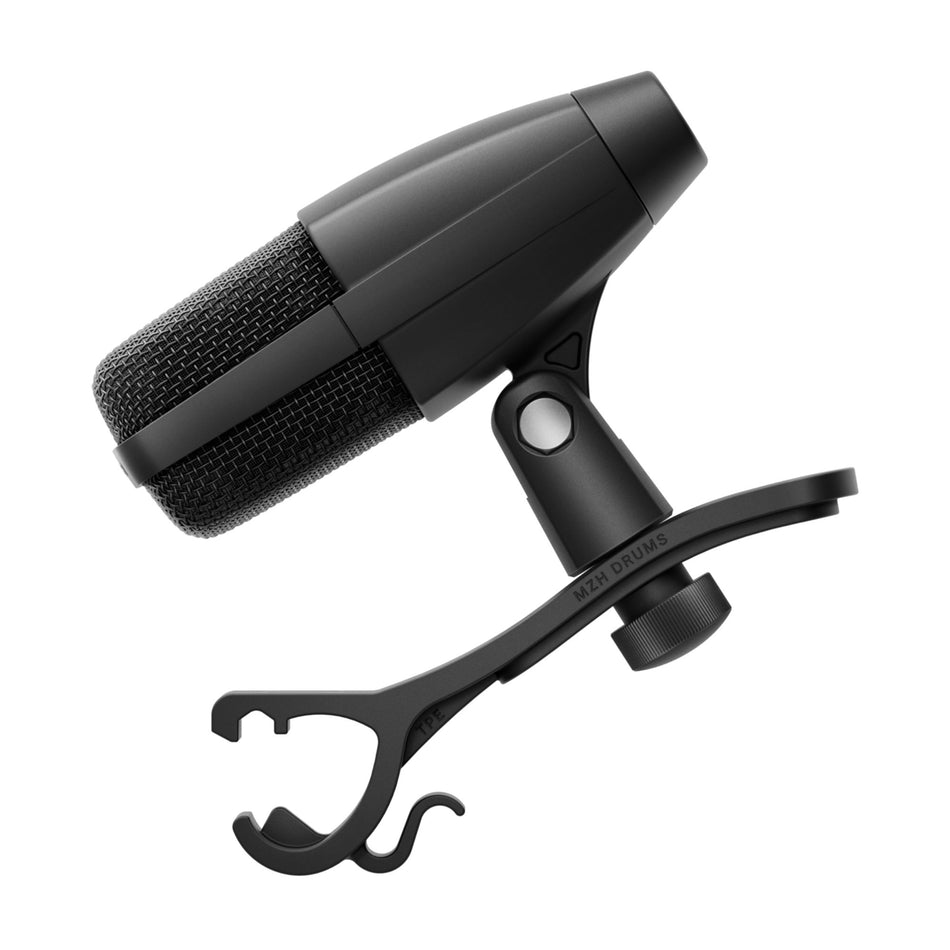 Sennheiser MD421 Kompakt Micrófono Dinámico de Batería con Drum Clamp