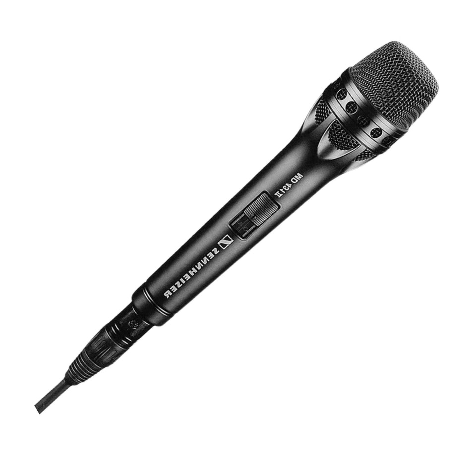 Sennheiser MD431 Micrófono Dinámico Vocal con Switch On/Off